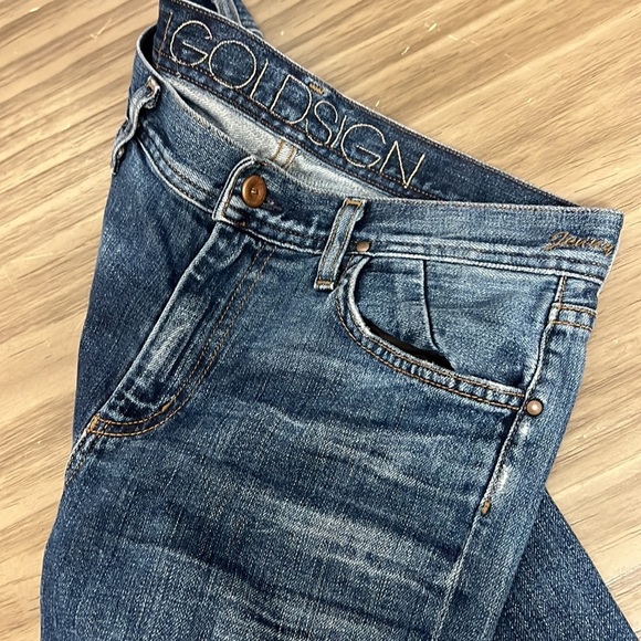 GOLDSIGN DENIM JENNY DISTRESSED JEANS SIZE 27 - Picture 10 of 16